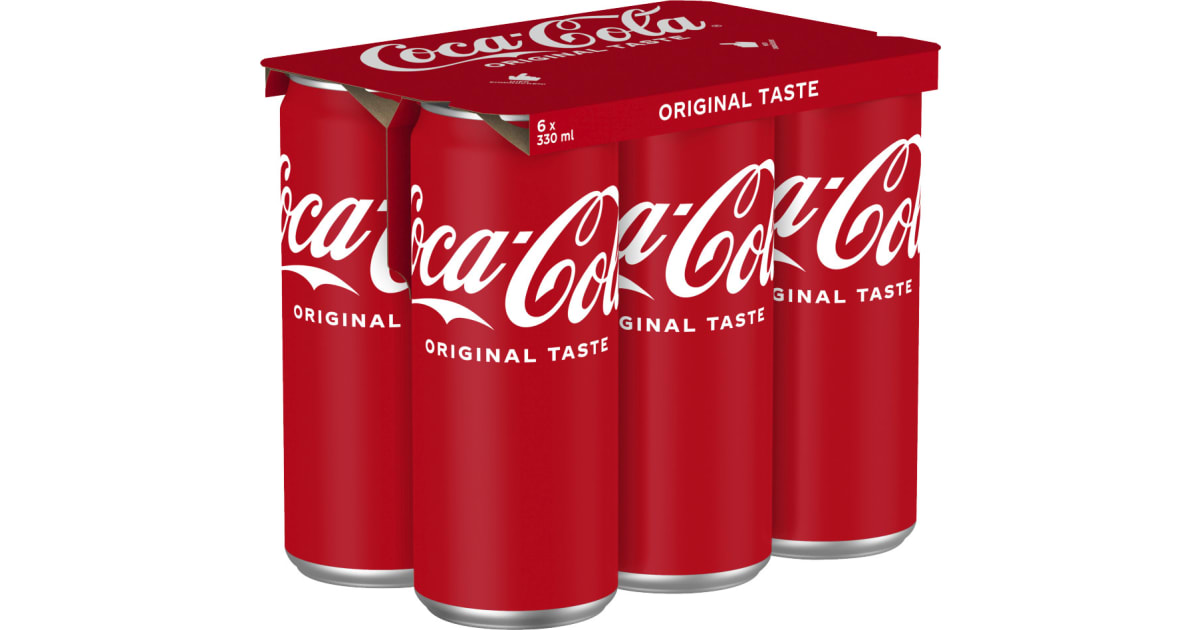 Coca-Cola Original Tray 6x 0,33 Liter Dose online kaufen