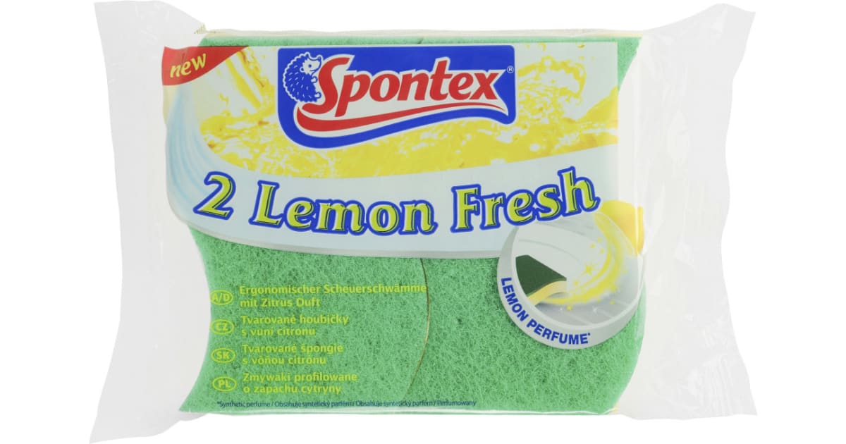 SPONTEX GANTS FRESH LEMON 6S