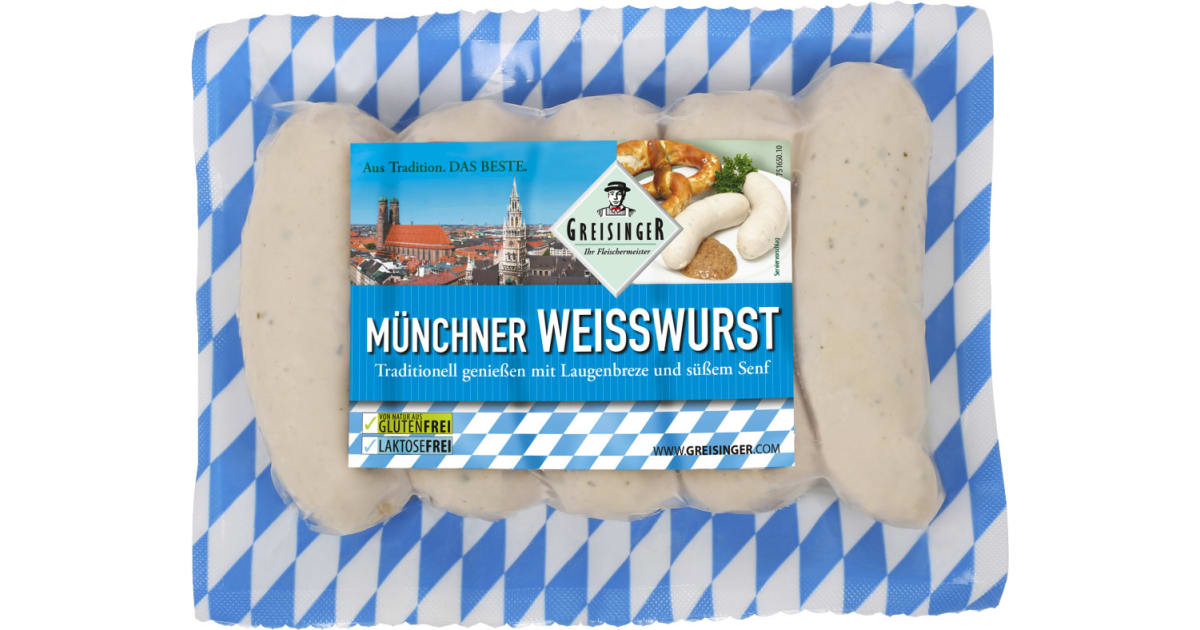 Greisinger Münchner Weißwurst in deiner MPREIS Filiale einkaufen