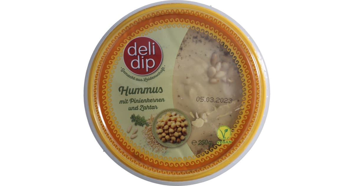 Deli Dip Hummus Pinienkerne Kräuter online kaufen MPREIS
