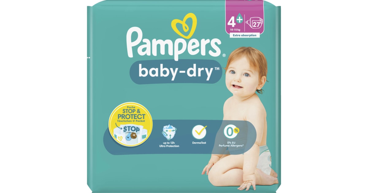 Analytisch Economisch Willen Pampers baby-dry Gr. 4+ online kaufen | MPREIS Onlineshop