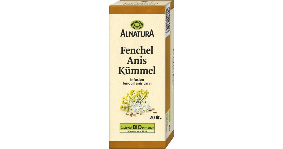 Alnatura Bio Fenchel-Anis-Kümmel Tee in deiner MPREIS Filiale einkaufen