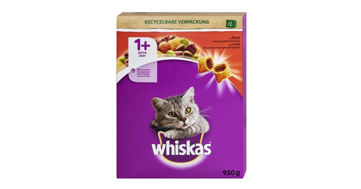 WHISKAS Katzennahrung Rind online kaufen | MPREIS Onlineshop