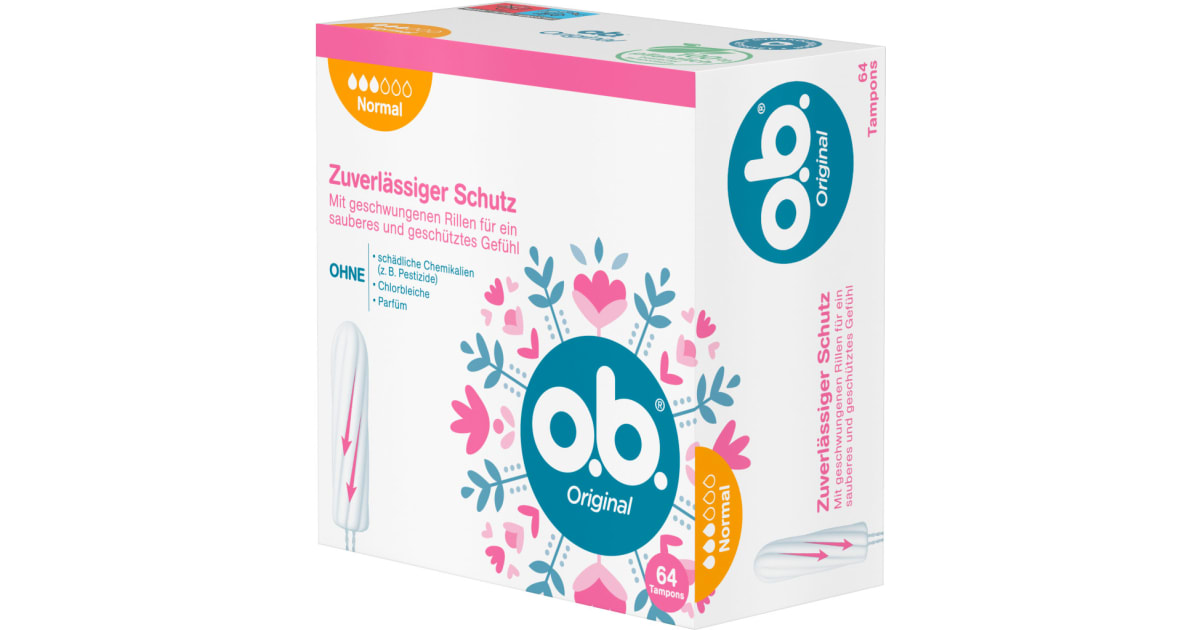 O.B. Tampon Normal 64er-Packung online kaufen