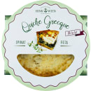 Quiche mit Spinat und Feta