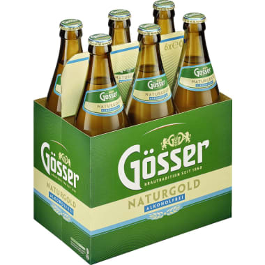 Gösser Naturgold alkoholfrei 6x 0,5 Liter