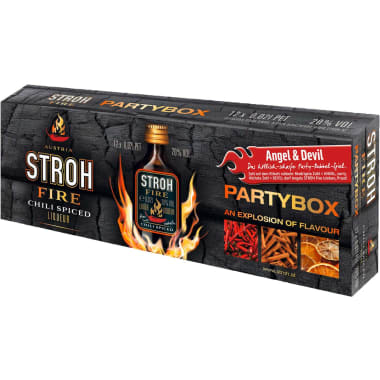 STROH Stroh Fire Partybox 20% 12x 0,02 Liter