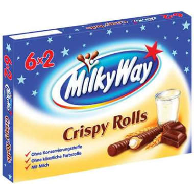 MILKY WAY Crispy Rolls 6er-Packung