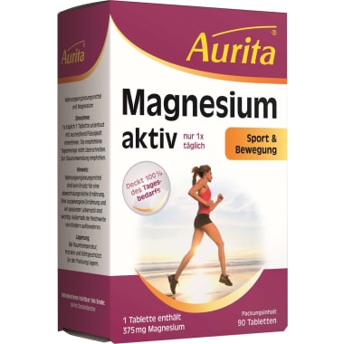 Aurita Magnesium aktiv Tabletten