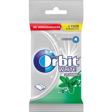 Wrigley Orbit White Spearmint 4er-Packung