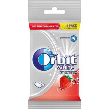 Wrigley Orbit White Strawberry 4er-Packung