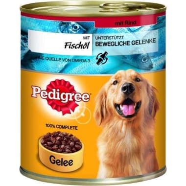 PEDIGREE Hundenahrung Gelee Rind