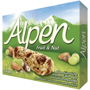 Alpen Müsliriegel Frucht & Nuss