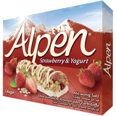 Alpen Müsliriegel Erdbeer & Joghurt