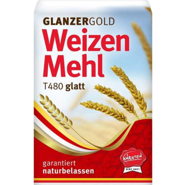 Glanzer Gold Weizenmehl glatt Type 480