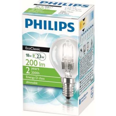 Philips Tropfen Eco Classic 18 Watt E14