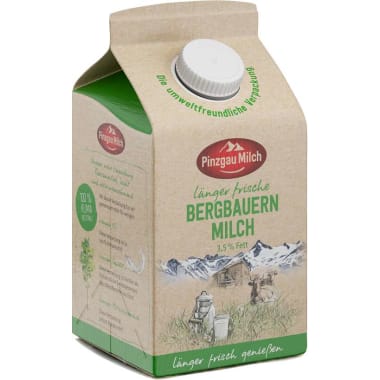 Pinzgau Milch Bergbauernmilch länger frisch 3,5% 0,5 Liter