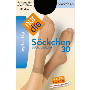 Nur Die Söckchen 30 DEN Tag für Tag