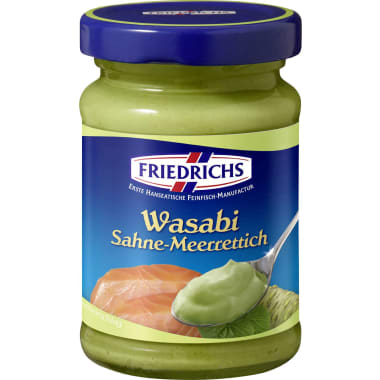 Friedrichs Sahne-Meerrettich Wasabi