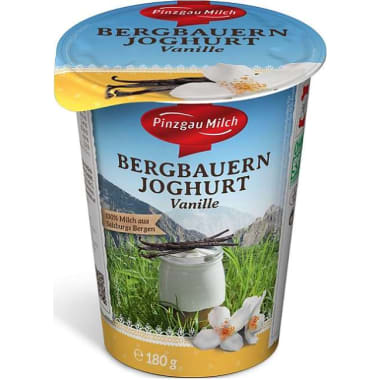 Pinzgau Milch Bergbauern Joghurt Vanille