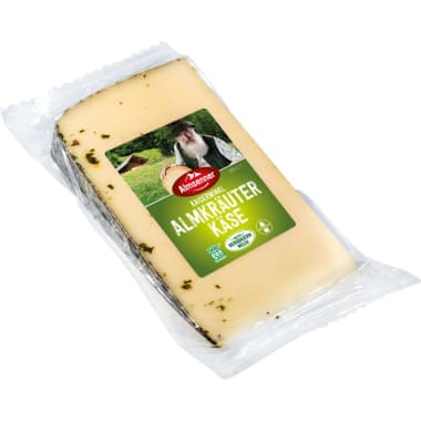 Pinzgau Milch Almsenner Almkräuterkäse 50%