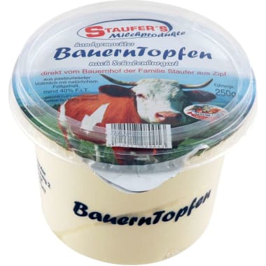 Staufer's Milchprodukte Bauern Topfen