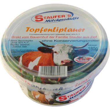 Staufer's Milchprodukte Topfen Liptauer