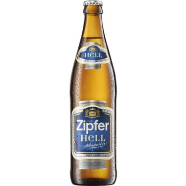 Zipfer Hell alkoholfrei Kiste 20x 0,5 Liter