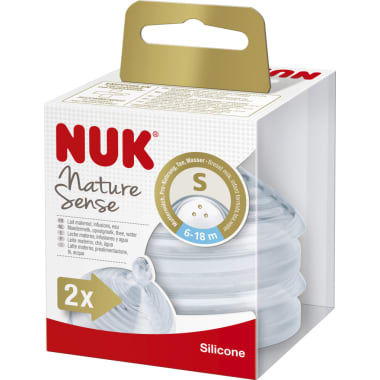 NUK First Choice Trinksauger Silikon Gr. 2 S 2er-Packung