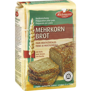 Küchenmeister Mehrkorn-Brotbackmischung