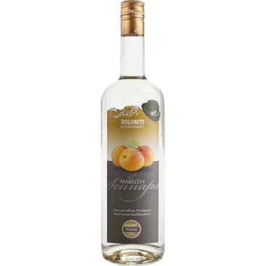 Dolomiti Marillen Schnaps 35% 1,0 Liter