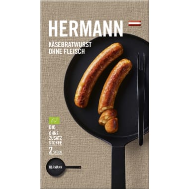 HERMANN Käsebratwurst ohne Fleisch