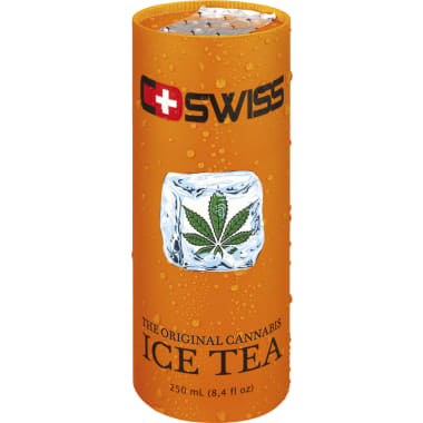 C+SWISS  The Original Cannabis Ice Tea 0,25 Liter Dose