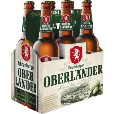 Fohrenburger Oberländer Tray 6x 0,5 Liter