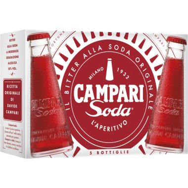 Campari Soda Aranciata 10% 5er-Packung