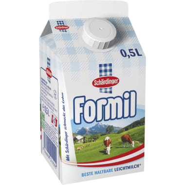 Schärdinger Formil haltbare Leichtmilch 0,5% 0,5 Liter