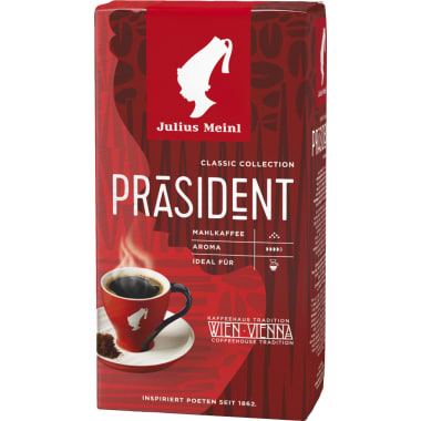 Julius Meinl Präsident gemahlen