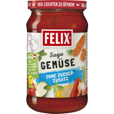 FELIX Sugo Gemüse ohne Zuckerzusatz