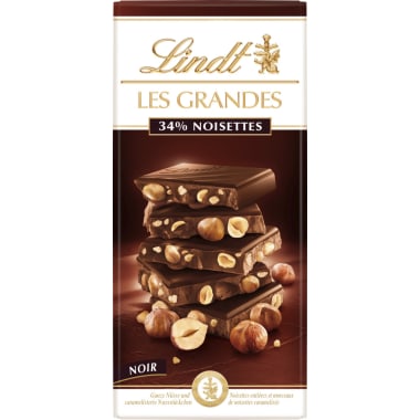 Lindt&Sprüngli Schokolade Les Grandes Dunkle Haselnuss