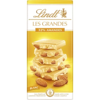 Lindt&Sprüngli Schokolade Les Grandes Weiße Mandel