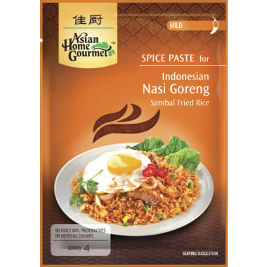 ASIAN HOME GOURMET Rice Indonesian Nasi Goreng Sambal Stir-Fried 