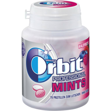 Wrigley Orbit Professional Mints Forest Fruit Bottle