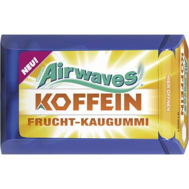 Wrigley Airwaves Koffein Frucht