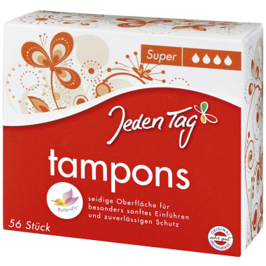 Jeden Tag Tampons Super 56er-Packung