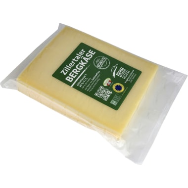 Bergkäserei Zillertal Zillertaler Bergkäse 45%