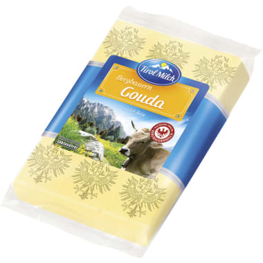 Tirol Milch Bergbauern Gouda mild fein 45% 250 gr