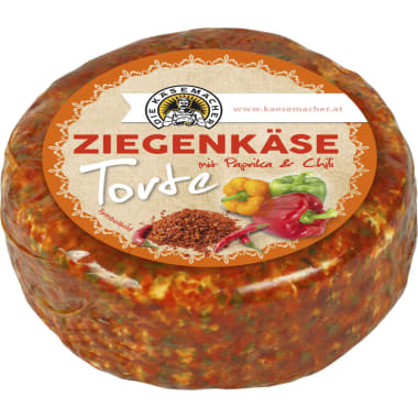 Die Käsemacher Ziegenkäsetorte Paprika Chili