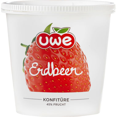 UWE Tiroler Erdbeer Konfitüre 45% Frucht