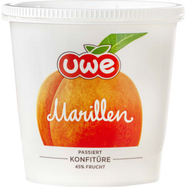 UWE Marillen Konfitüre 45% Frucht