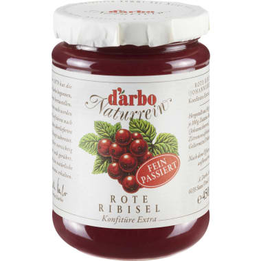 Darbo Naturrein Rote Ribisel passiert